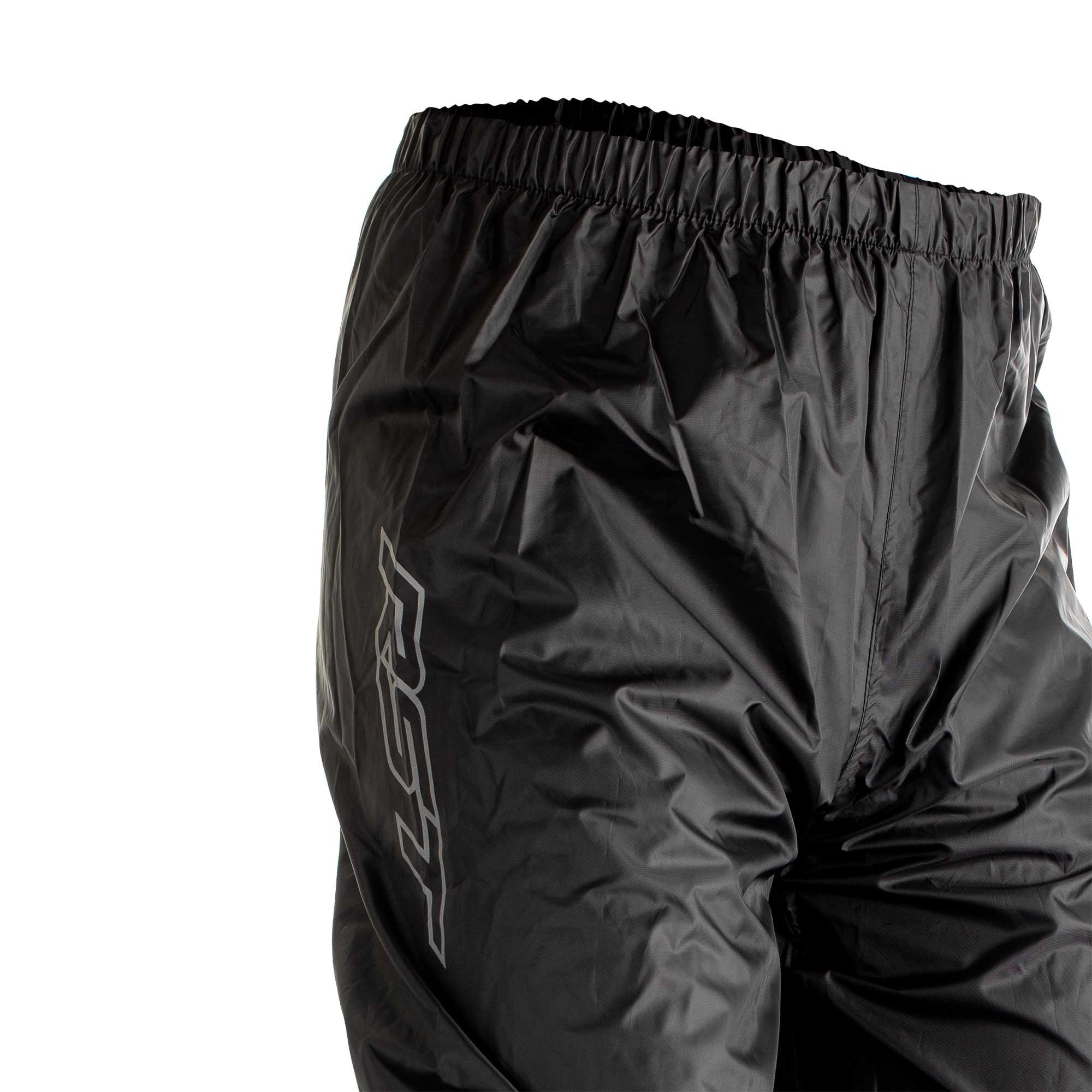 RST Motorcycle Waterproof Rain Pant - Lightweight WP (Black)