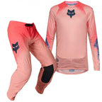 FOX (Limited Edition) MX Jersey & Pant Kit Deal - FlexAir VISION A1 (Neon Pink/Peach/Black/Blue)