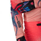 FOX (Limited Edition) MX Jersey & Pant Kit Deal - FlexAir VISION A1 (Neon Pink/Peach/Black/Blue)