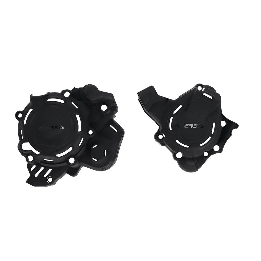Acerbis - X-Power - Clutch & Ignition Covers - KTM SX125 23-25, EXC150 24-25, XC125  23-25, XC-W150 24-25, Husqvarna TC125 23-25, TC150 25-, TE125 25-, TE150 24-25, Gas Gas MC125 25-, EC125 25-
