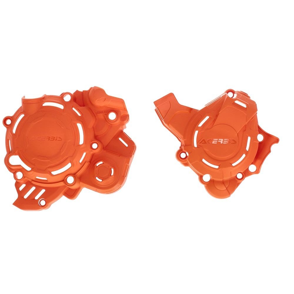 Acerbis - X-Power - Clutch & Ignition Covers - KTM SX125 23-25, EXC150 24-25, XC125  23-25, XC-W150 24-25, Husqvarna TC125 23-25, TC150 25-, TE125 25-, TE150 24-25, Gas Gas MC125 25-, EC125 25-
