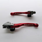 Zeta - Pivot Lever Set - Brake/Clutch - KXF250 13-20, KXF450 13-18, YZ125/250 08-14, YZF250 07-08, YZF450 08