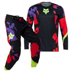 FOX (SALE) Jersey & Pant Kit Deal - 360 THROTTLE (Black/Red/Yellow/Purple)