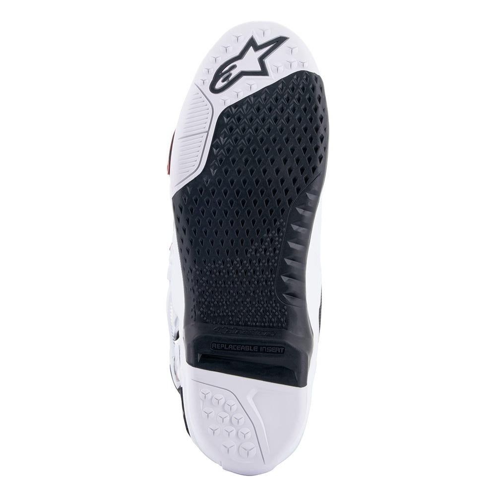 Alpinestars MX Boots - Tech 10 DHCP Super Vented (White/Bright Red)