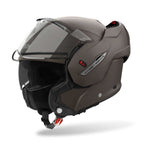 Airoh Motorcycle Touring Flip Over Helmet - Mathisse 2 - (Matt) Bronze