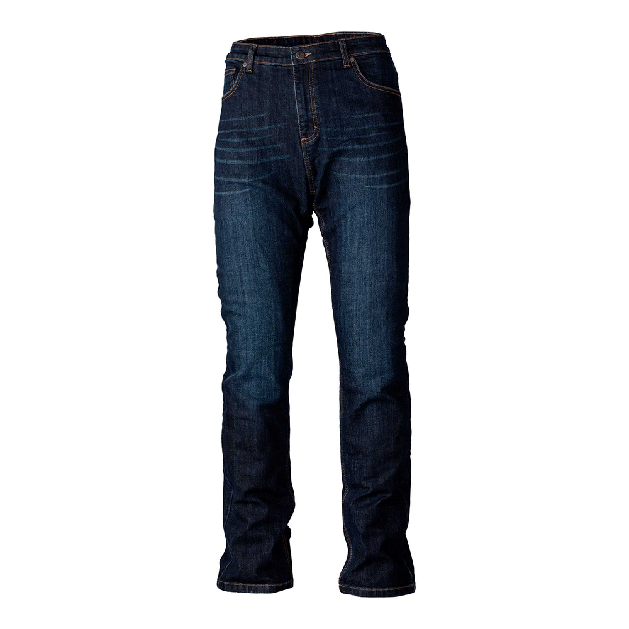 RST Motorcycle Denim Riding Jeans - Straight Leg 2 CE (Dark Blue Denim)
