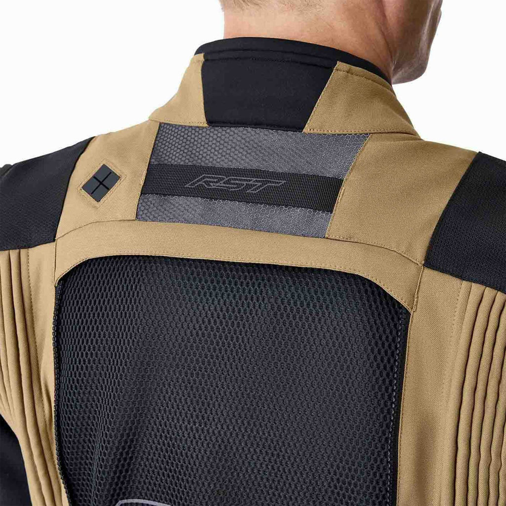 RST Motorcycle Adventure Textile Jacket - Pro Series Adventure D3O Armour (Sand / Black)