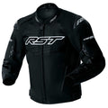 RST Motorcycle Sports | Road Textile Jacket - Tractech Evo D3O Armour (Black / White)