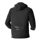 RST Motorcycle Riding Hoodie Jacket - Havoc Softshell D3O Armour (Black)