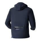 RST Motorcycle Riding Hoodie Jacket - Havoc Softshell D3O Armour (Navy)