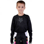 FOX Racing Kids BLACKOUT MX Jersey (Black/Black)