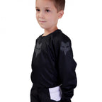 FOX Racing Kids BLACKOUT MX Jersey (Black/Black)