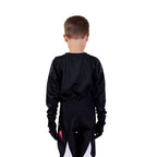 FOX Racing Kids BLACKOUT MX Jersey (Black/Black)