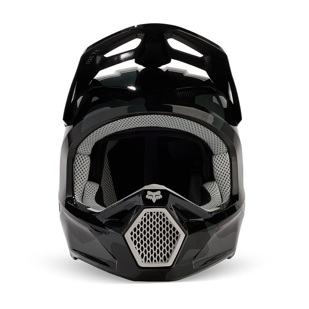 FOX Racing MX | Enduro Helmet - V1 BNKR (Black Camo)