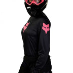 FOX Racing Women's BLACKOUT MX Jersey (Black/Black)