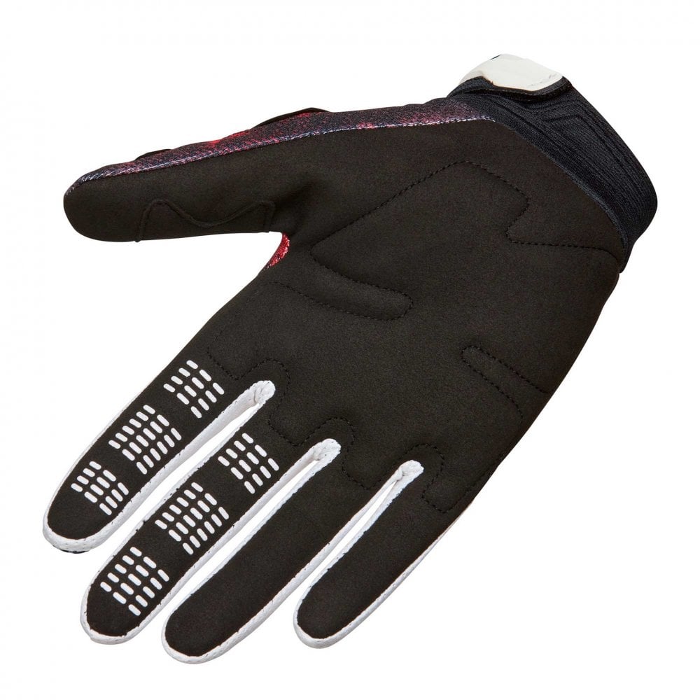 FOX Racing MX | Enduro | MTB Gloves - 180 KAIROS (White/Fluo Red)