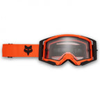 FOX Racing AIRSPACE V3 Enduro Goggles (Flo Orange) Dual Clear Lens