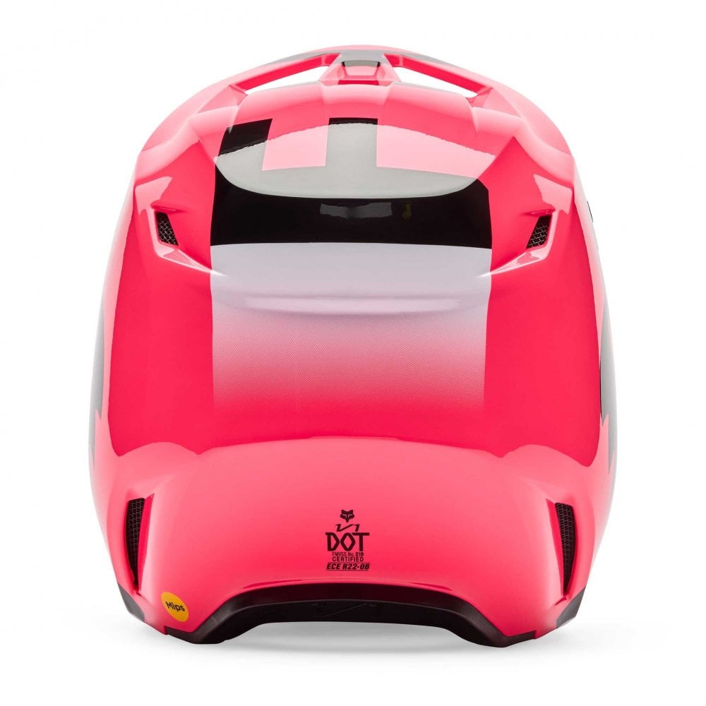 FOX Racing MX Youth Helmet - V1 SHIELD (Pink)