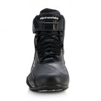 Alpinestars Women's Faster-4 DRYSTAR WP Motorcycle Riding Shoes (Black/Silver)