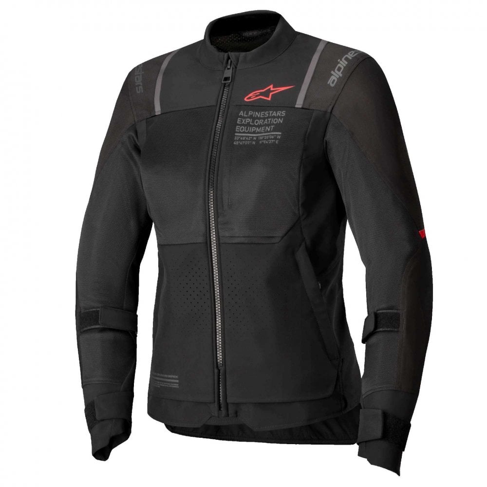 Alpinestars Stella ST-2 AIR Women's Motorcycle Vented Jacket (Black)