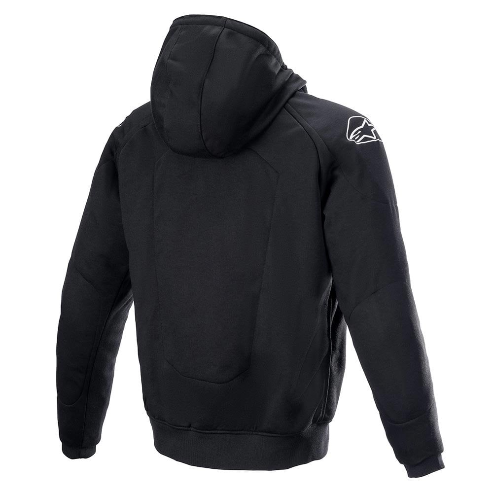 Alpinestars Chrome Ignition Motorcycle Sports Riding Hoodie (Black/YELLOW/Fluo)