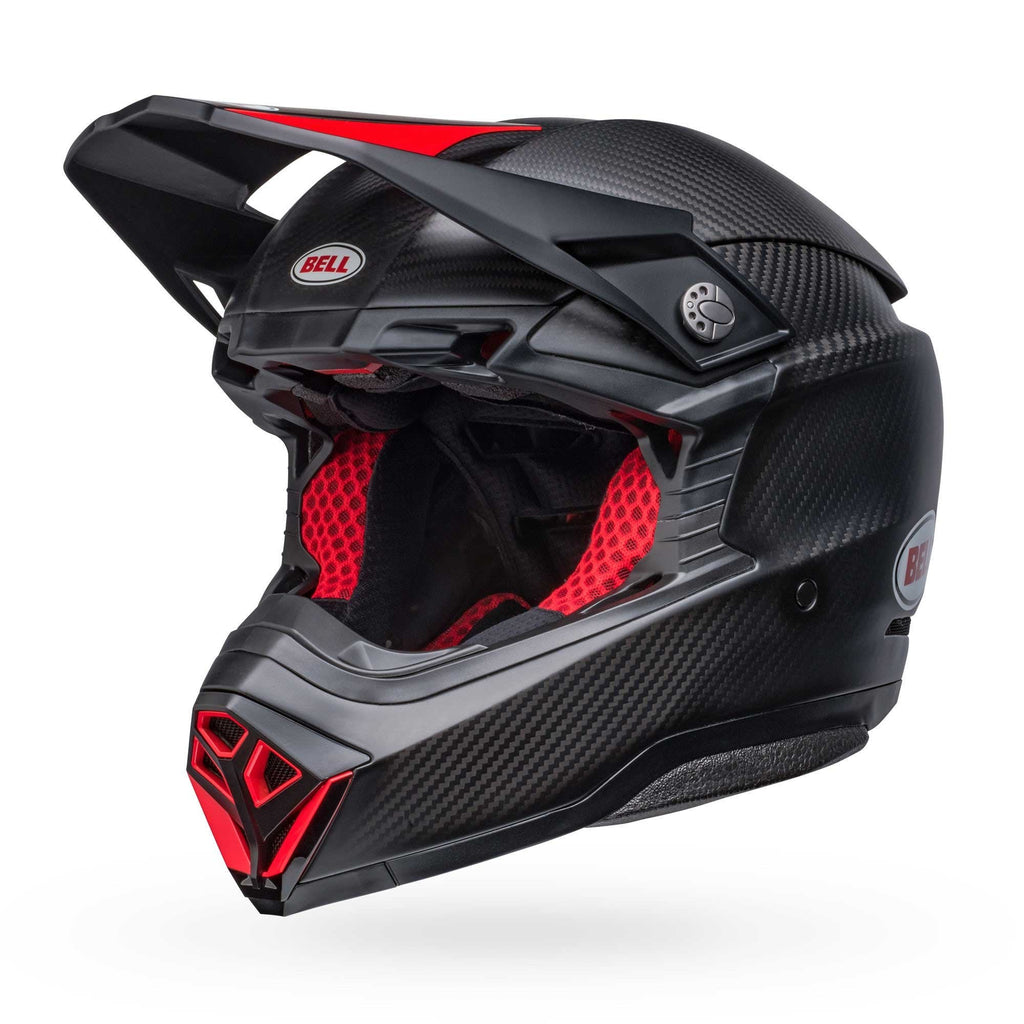 Bell Moto-10 SPHERICAL MX | Enduro Helmet (Carbon/Red)