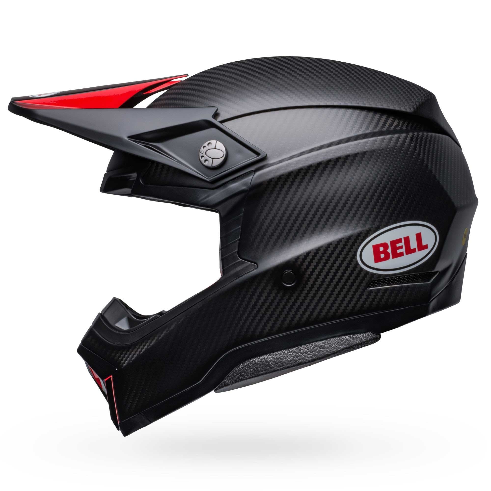 Bell Moto-10 SPHERICAL MX | Enduro Helmet (Carbon/Red)
