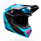 Bell Moto-10 SPHERICAL MX | Enduro Helmet FLUID (Blue/Pink/Carbon)