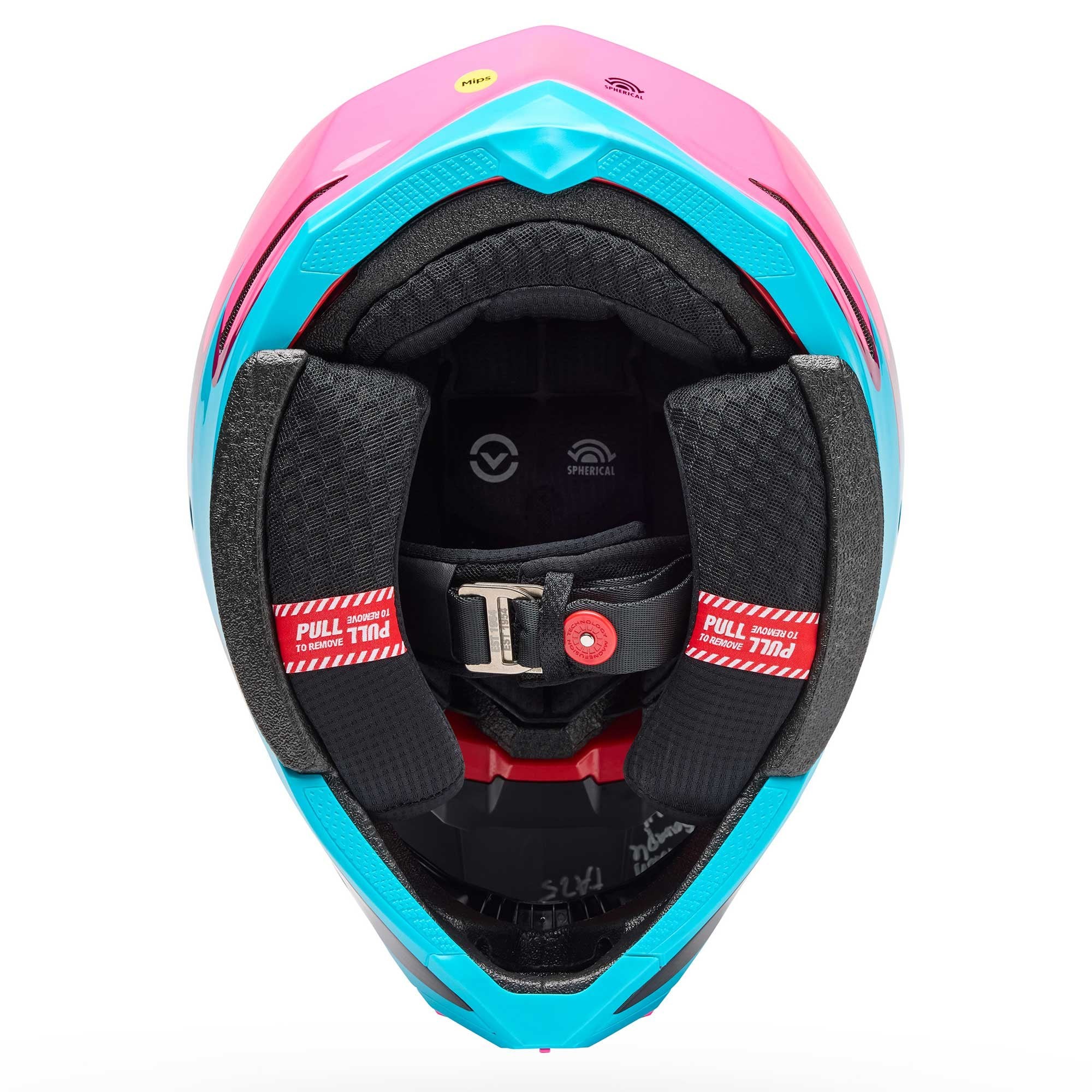 Bell Moto-10 SPHERICAL MX | Enduro Helmet FLUID (Blue/Pink/Carbon)