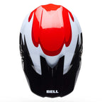 BELL Moto-10 SPHERICAL FLUID MX | Enduro Helmet (Red/White/Carbon)