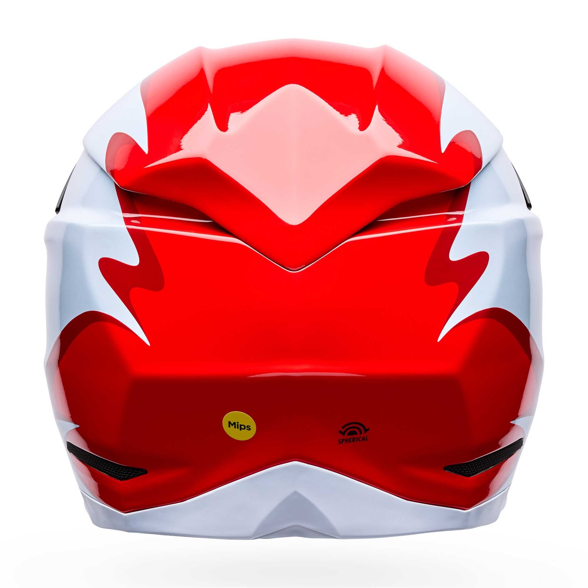 Bell Moto-10 SPHERICAL MX | Enduro Helmet FLUID (Red/White/Carbon)