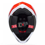 BELL Moto-10 SPHERICAL FLUID MX | Enduro Helmet (Red/White/Carbon)