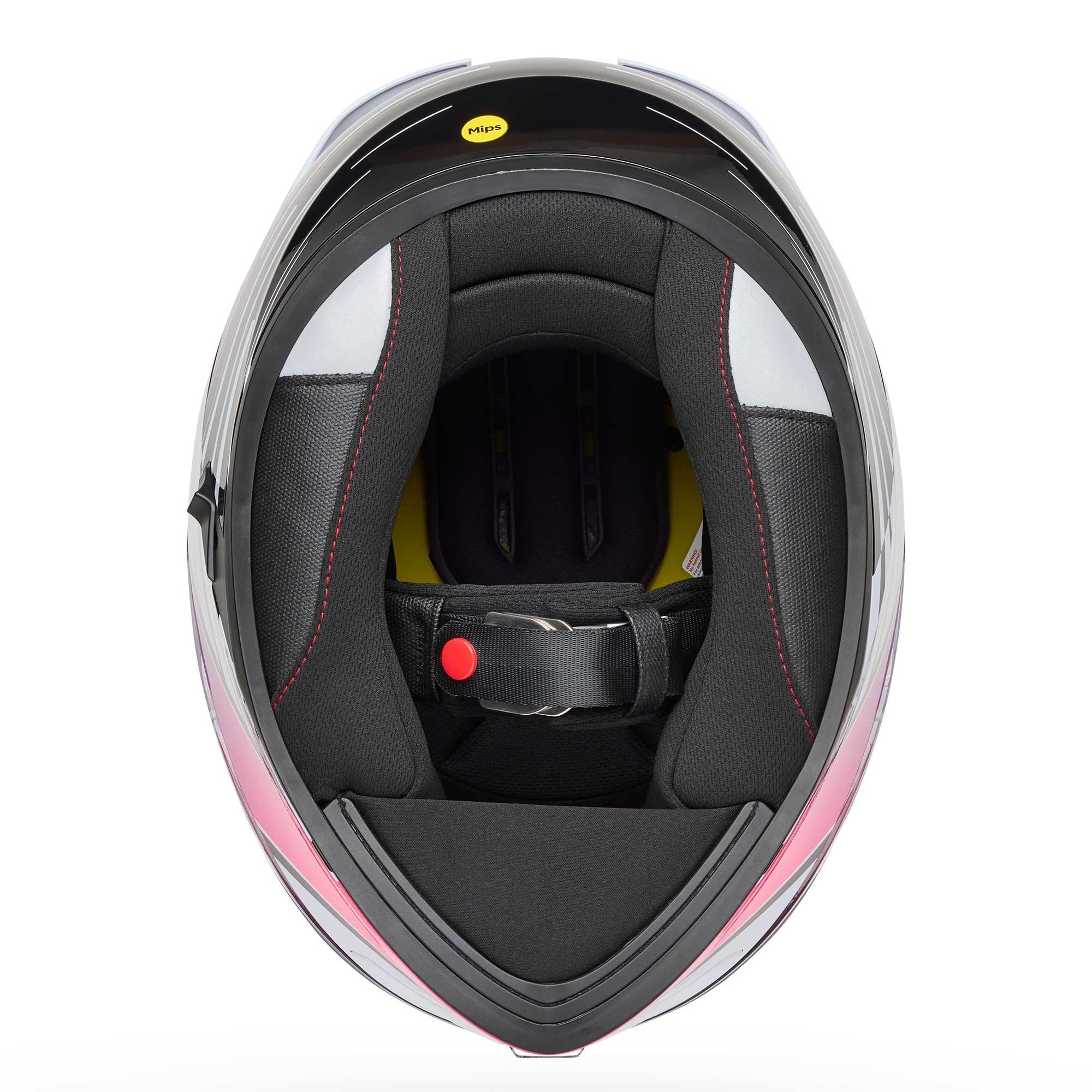 Bell Lithium MIPS TRANSITION Motorcycle Helmet (Black/White/Pink/Blue)