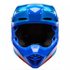 BELL MX-10 Mips AVIATOR MX | Enduro Helmet (Blue/Aqua Blue/Red)