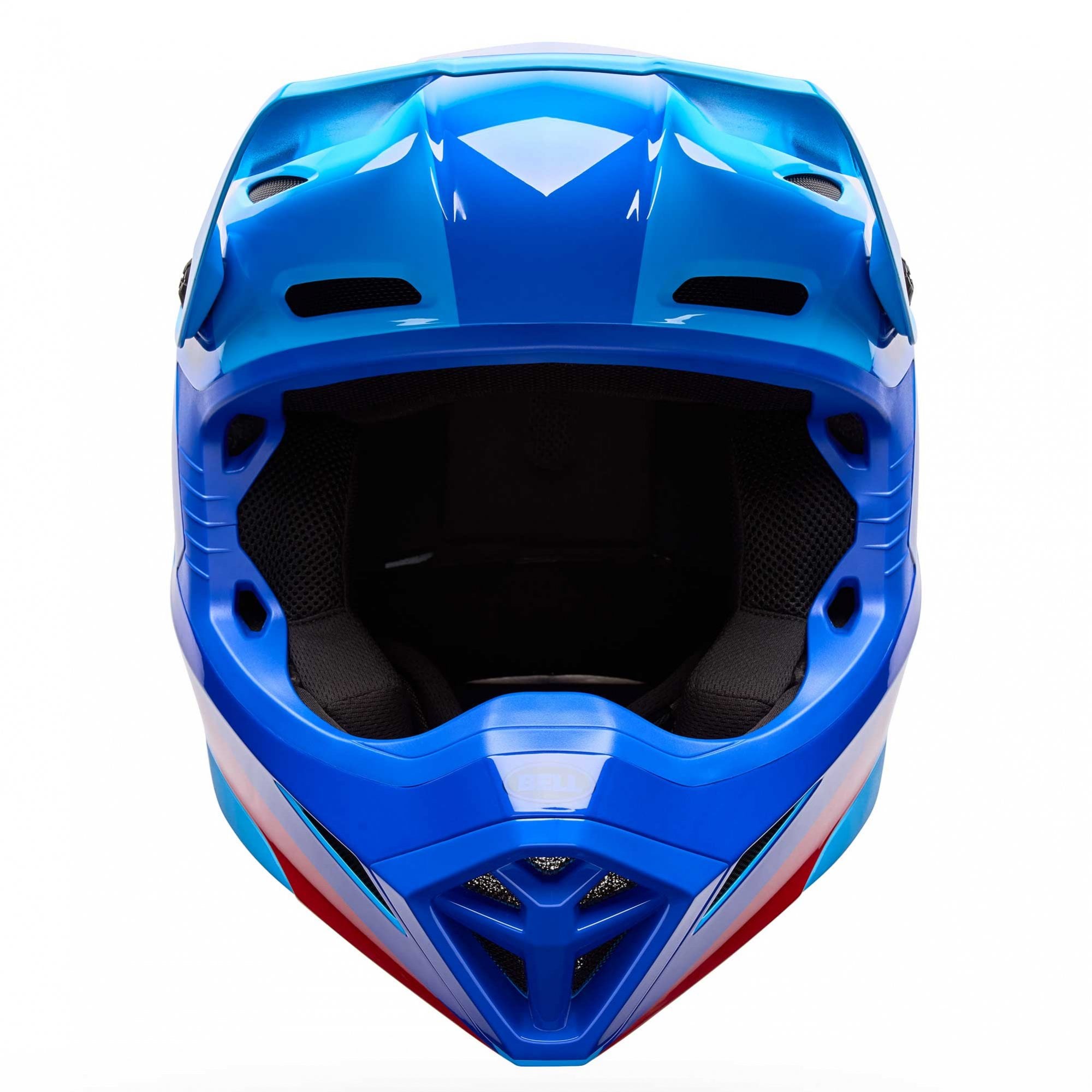 Bell MX | Enduro Helmet - MX-10 MIPS AVIATOR (Blue/Aqua Blue/Red)