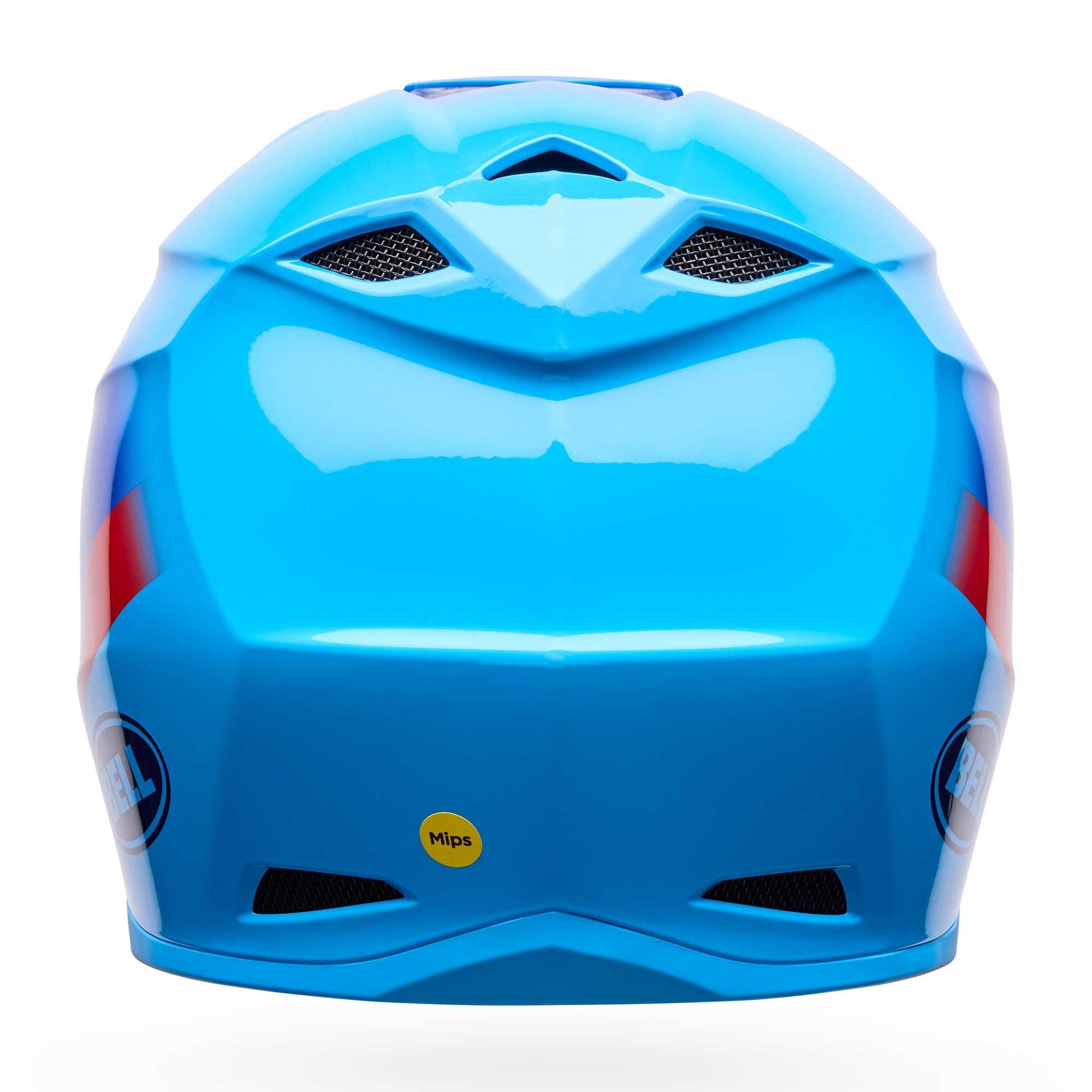 Bell MX | Enduro Helmet - MX-10 MIPS AVIATOR (Blue/Aqua Blue/Red)