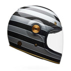 Bell Urban | Classic Motorcycle Helmet - BULLITT GT Carbon Roland Sands Designs - Temple (Black/Silver)