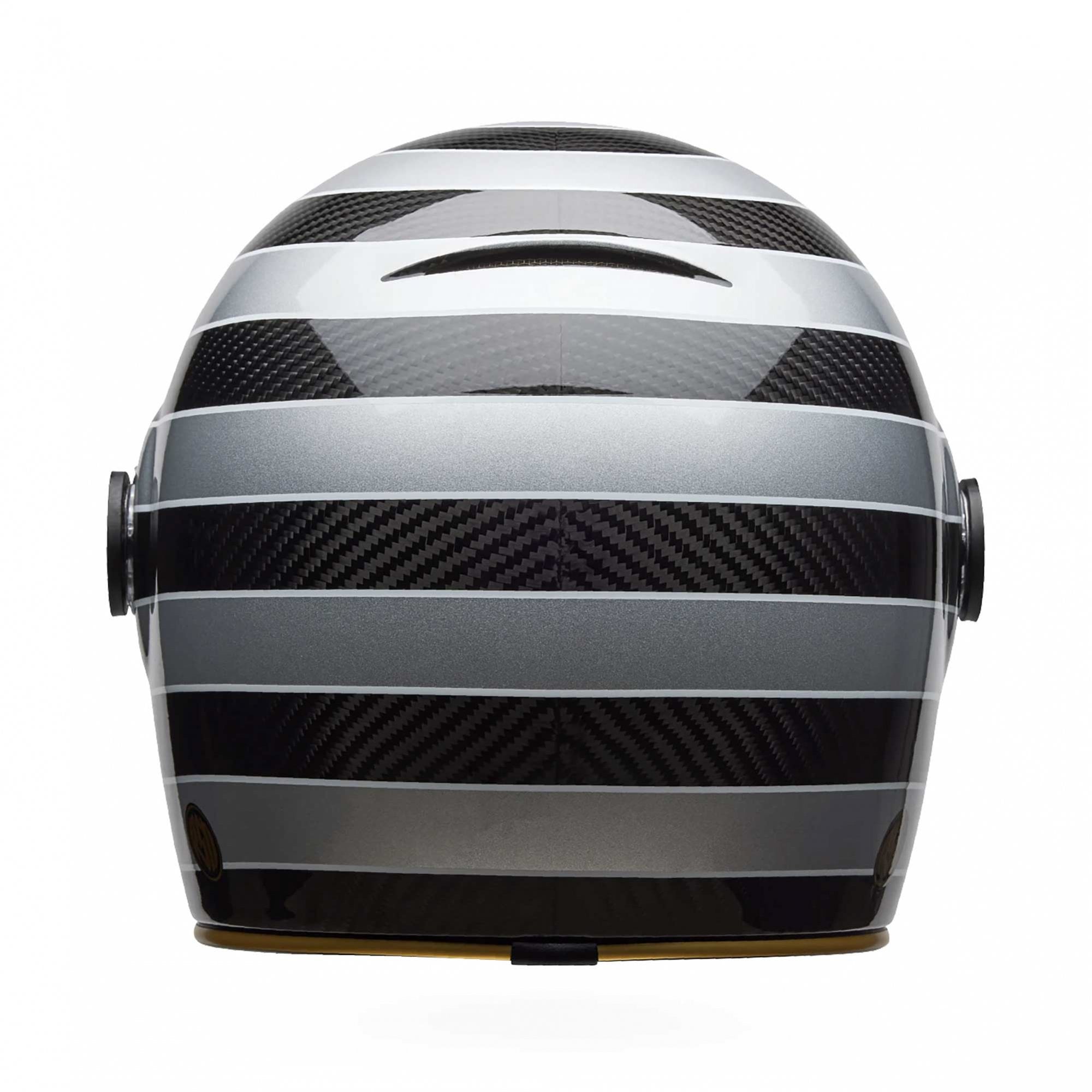 Bell Urban | Classic Motorcycle Helmet - BULLITT GT Carbon Roland Sands Designs - Temple (Black/Silver)