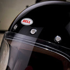 Bell Urban | Classic Motorcycle Helmet - BULLITT GT SOLID (Black)