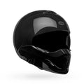 Bell Full | Open Face Motorcycle Helmet - BROOZER SOLID (Black)