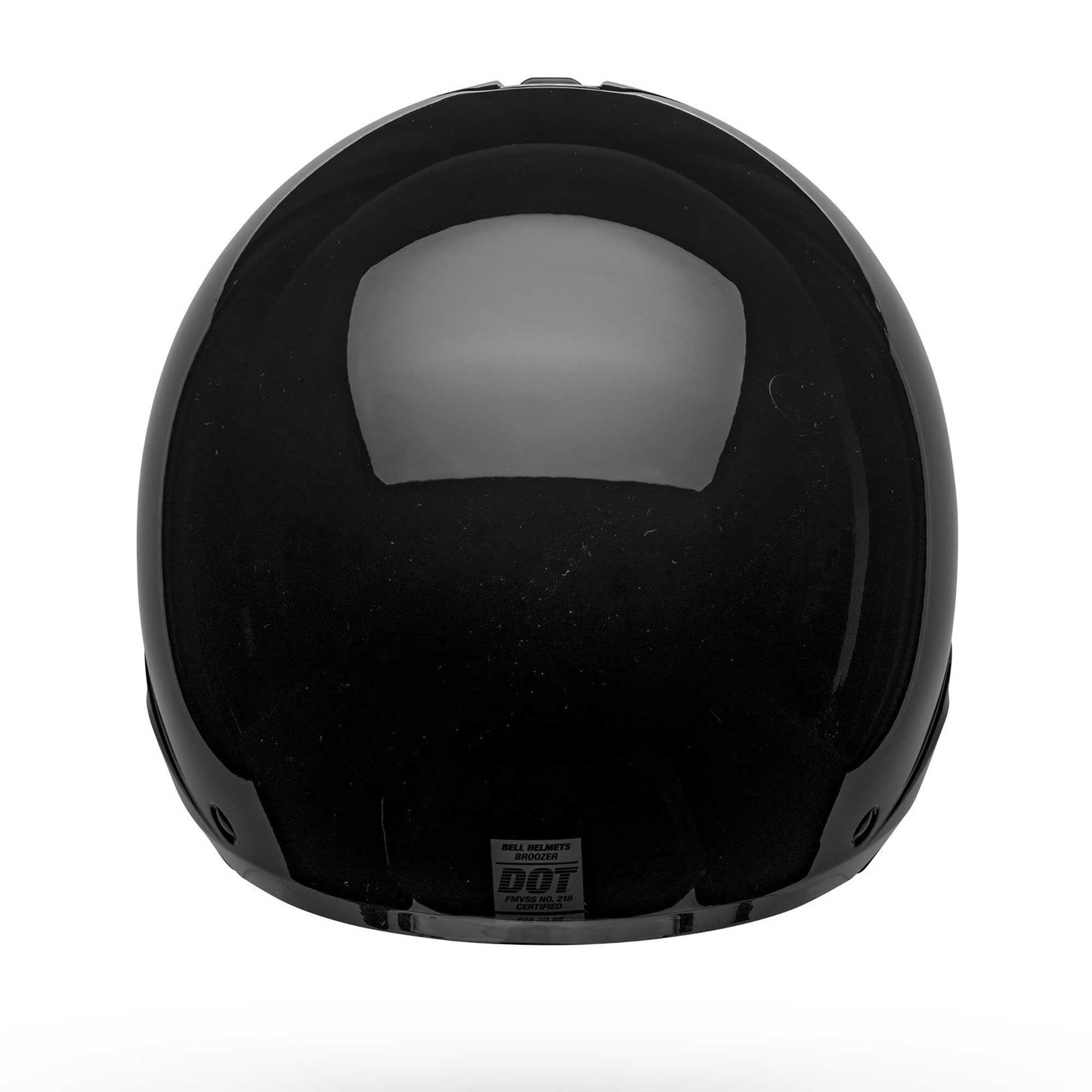 Bell Full | Open Face Motorcycle Helmet - BROOZER SOLID (Black)
