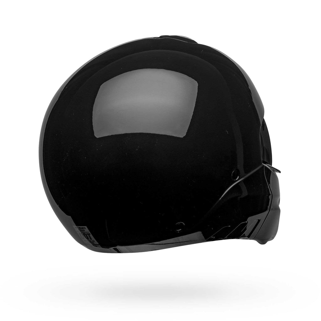 Bell Full | Open Face Motorcycle Helmet - BROOZER SOLID (Black)