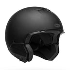 BELL BROOZER Full | Open Face Motorcycle Helmet (Matt Black)
