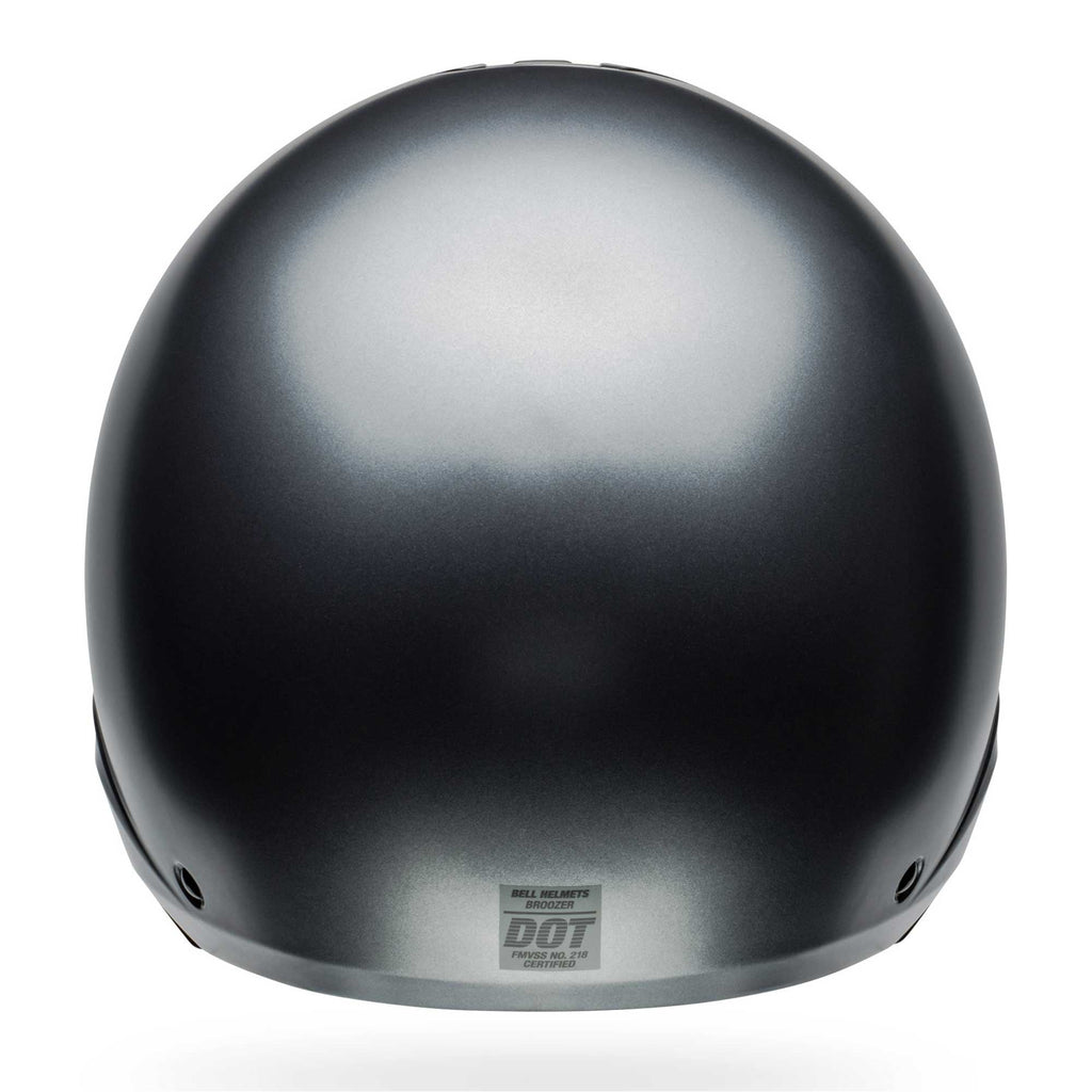 Bell Full | Open Face Motorcycle Helmet - BROOZER SOLID (Grey)