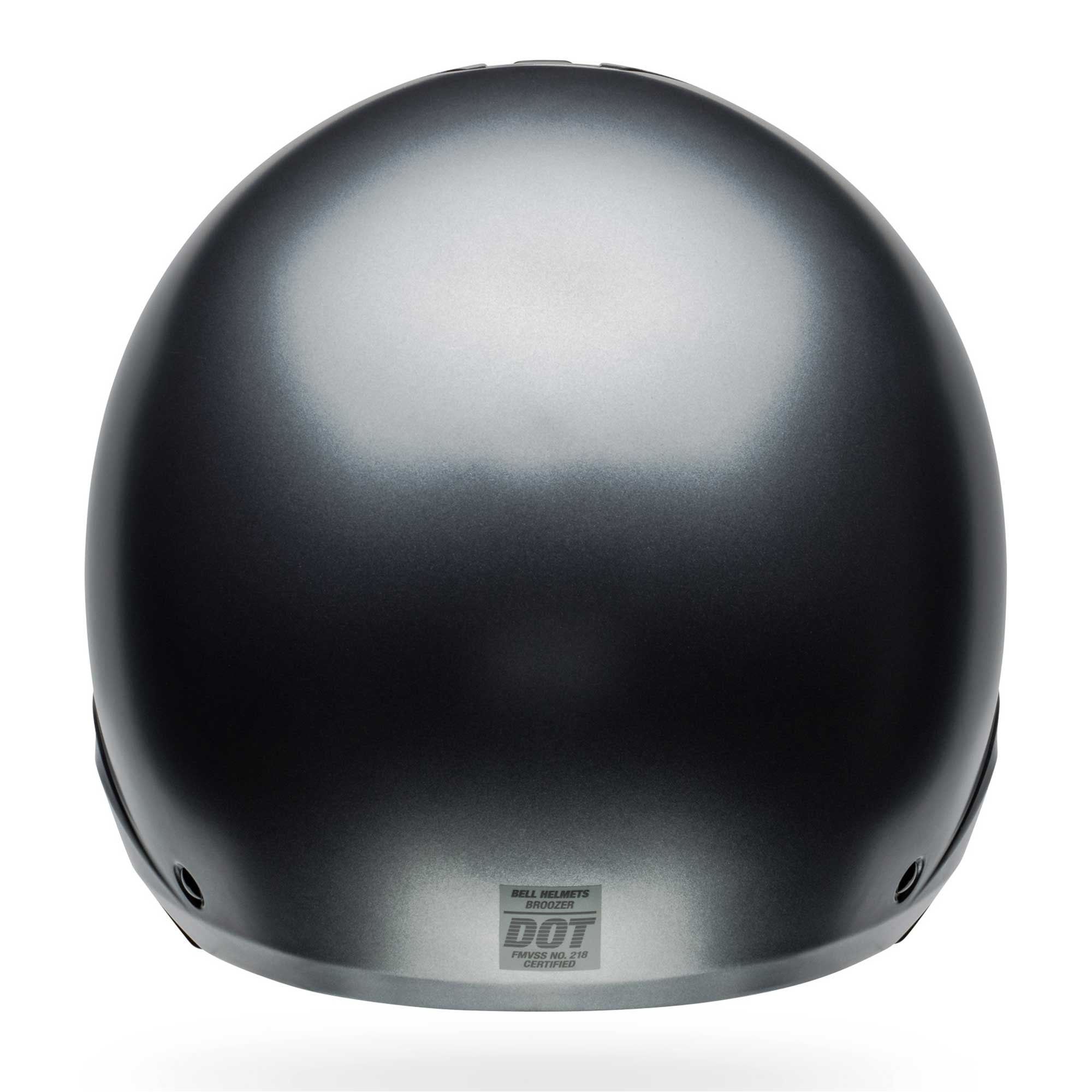 Bell Full | Open Face Motorcycle Helmet - BROOZER SOLID (Grey)