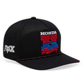 FOX Racing Mens Cap - HONDA Snapback Hat (Black)