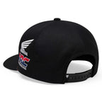 FOX Racing Mens Cap - HONDA Snapback Hat (Black)