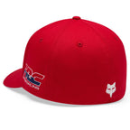 FOX Racing Mens Cap - HONDA Flexfit Hat (Red/White)