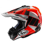 Arai Motocross | Enduro Helmet - MX-V Evo PEAK (Red/Black)
