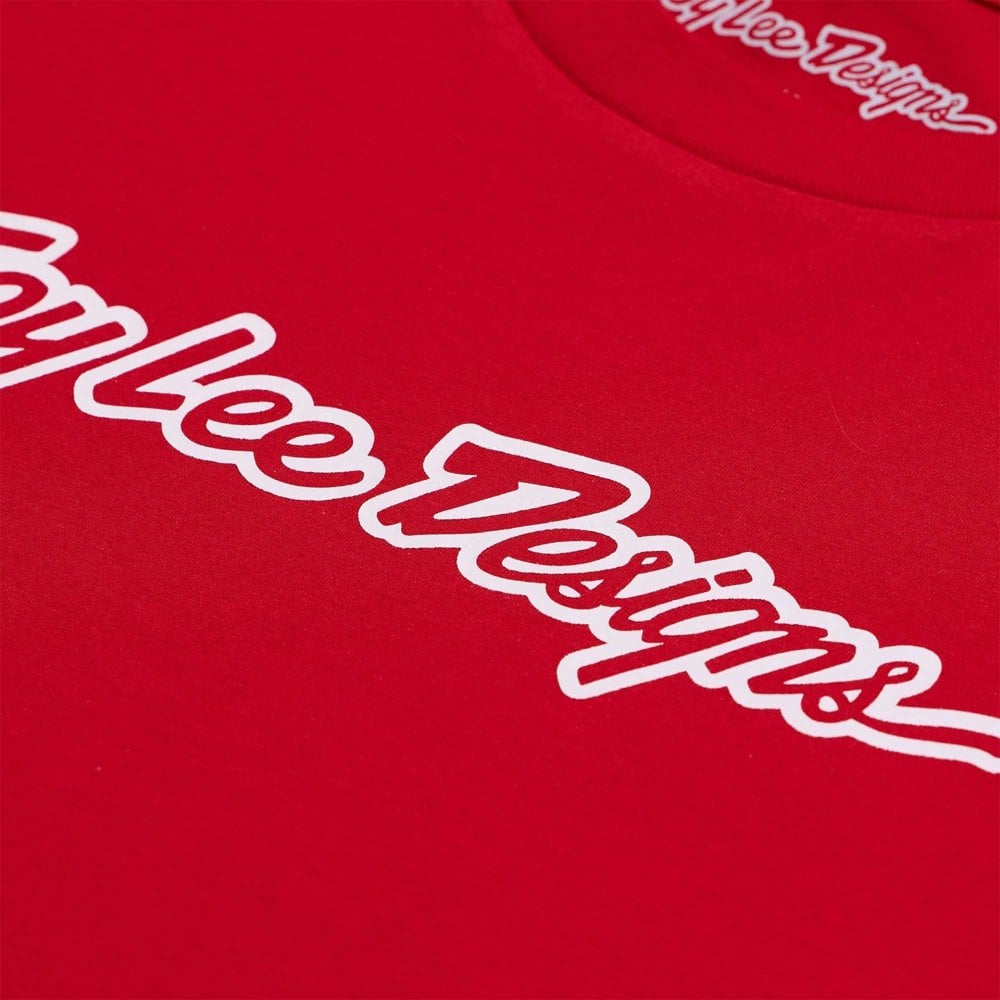 Troy Lee Designs T-Shirt - SIGNATURE (Red)